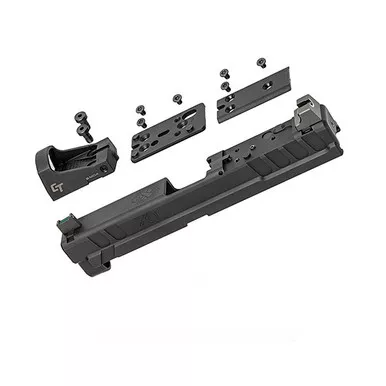 Springfield XD OSP Slide Assembly, Crimson Trace CTS-1500, Black